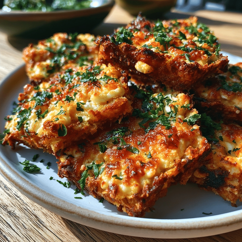 No-Bun Cottage Cheese Parmesan Herb Crisps — Herb Crunch Snap
