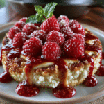 Lemon Raspberry Cottage Cheese Skillet — Sweet Fruit Drip 2 Lemon Raspberry Cottage Cheese Skillet — Sweet Fruit Drip