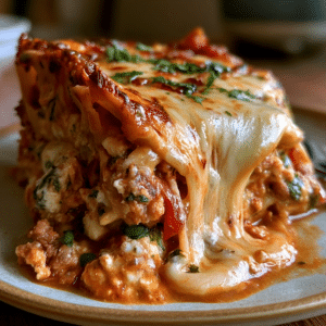 No-Pasta Cottage Cheese Taco Lasagna Slab — Epic Cheese Pull