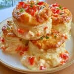 Classic Cottage Cheese Creamy Chicken Vol-au-Vents — Flaky Layer Separation 2 IMG 3496