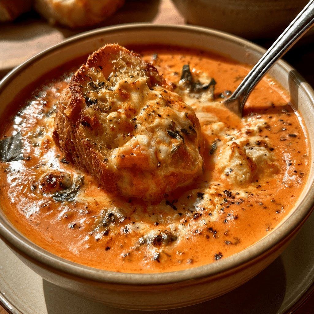 Creamy Cottage Cheese Tomato Basil Bisque — Hot Cozy Scoop