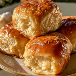 2-Ingredient Cottage Cheese Hawaiian Sweet Rolls — Fluffy Soft Tear