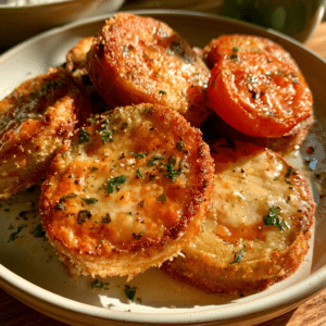 Zero-Batter Cottage Cheese Fried Green Tomatoes — Crisp Golden Snap