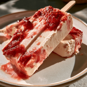Sweet Cottage Cheese Frozen Yogurt Ice Pops — Cold Snap Break