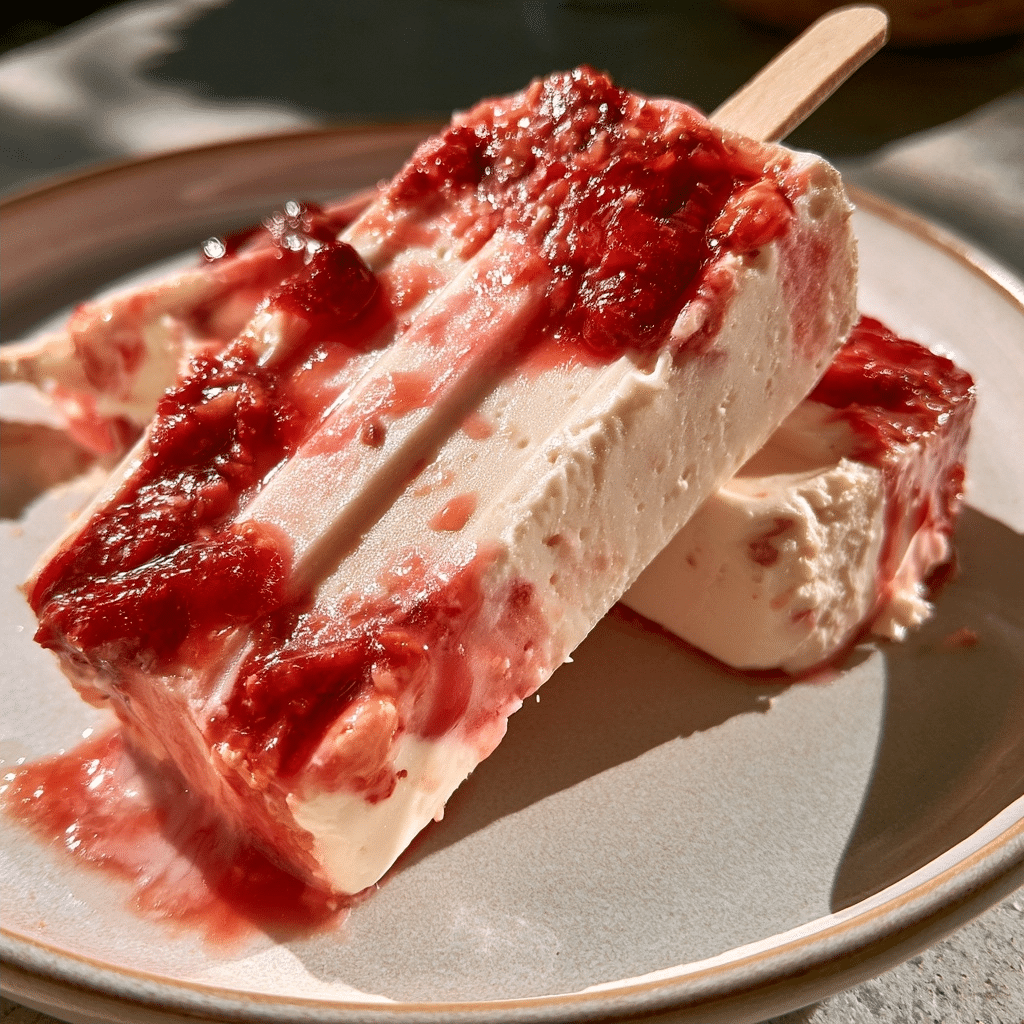 Sweet Cottage Cheese Frozen Yogurt Ice Pops — Cold Snap Break