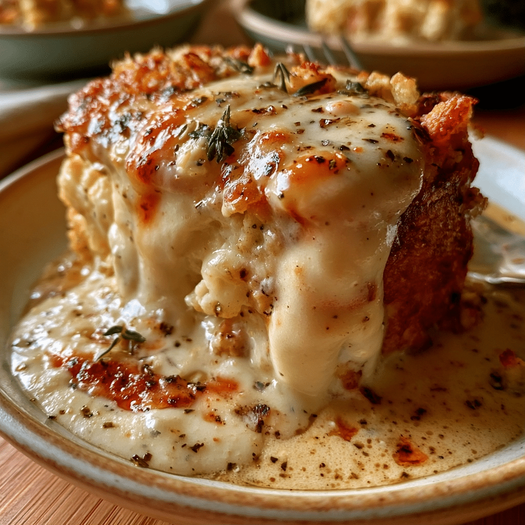 Rich Cottage Cheese Romano Garlic Alfredo Pour — Creamy Drape