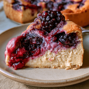 Classic Cottage Cheese Blackberry Clafoutis — Soft Spoon Wobble