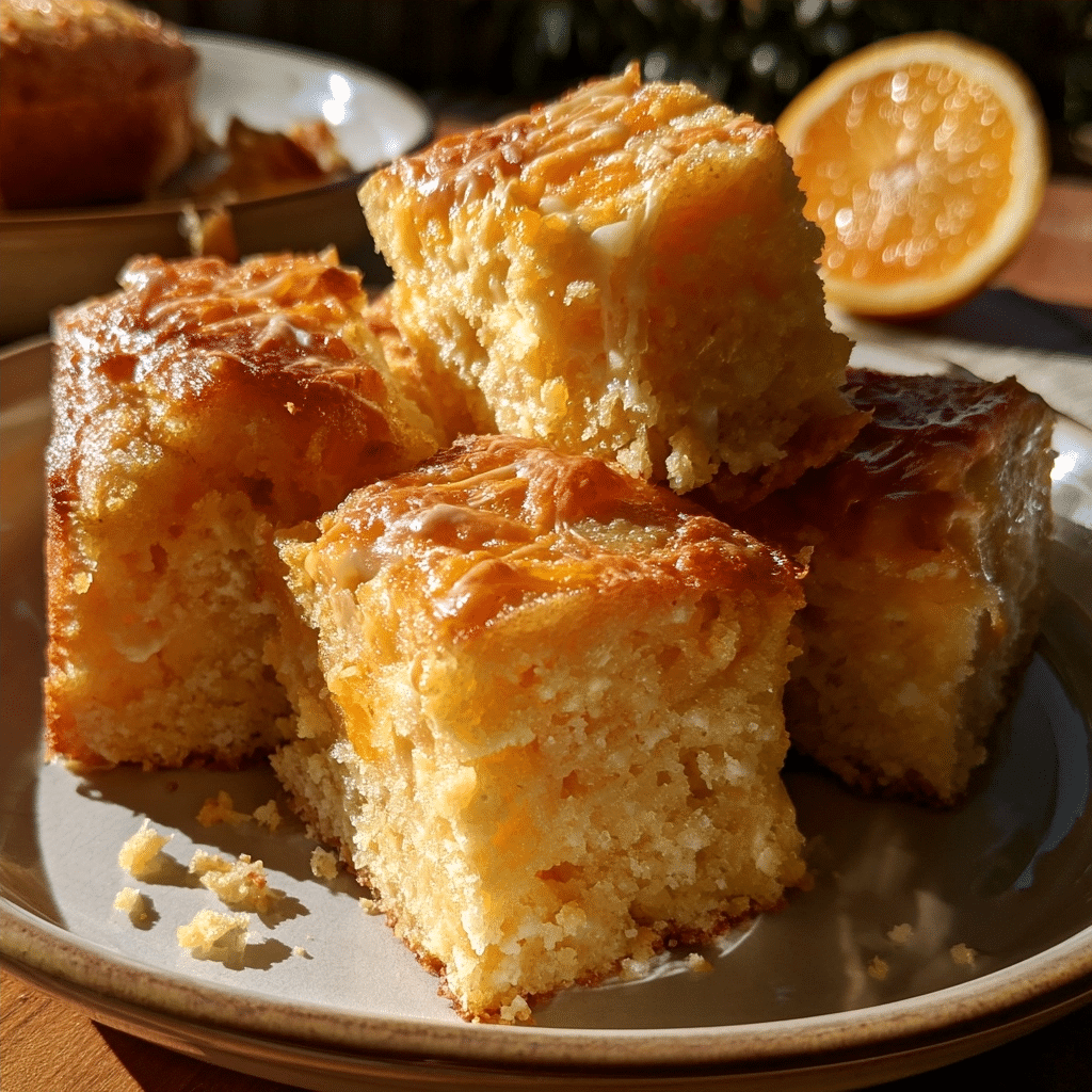 Homestyle Cottage Cheese Monterey Jack Cornbread Wedges