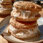 Chilled Cottage Cheese Vanilla Ice Cream Sandwiches — Cold Creamy Squeeze 2 Chilled Cottage Cheese Vanilla Ice Cream Sandwiches — Cold Creamy Squeeze