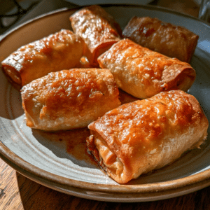 Crispy Cottage Cheese Pulled Pork Egg Rolls — Crisp Wrapper Snap