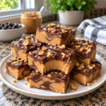 Chilled Cottage Cheese Peanut Butter Fudge Squares — Smooth Bite Reveal 2 3EB190EF 92C4 4554 9343 871B81C273F4
