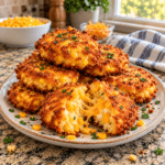 Crispy Cottage Cheese Cheddar Corn Fritters — Loud Golden Edge Crack 2 3eff4905 0c1f 46ea 90c8 12bb84021fe2