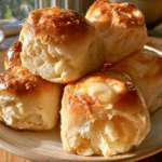 Golden Cottage Cheese Buttery Cloverleaf Dinner Rolls — Warm Tender Tear 2 Golden Cottage Cheese Buttery Cloverleaf Dinner Rolls — Warm Tender Tear