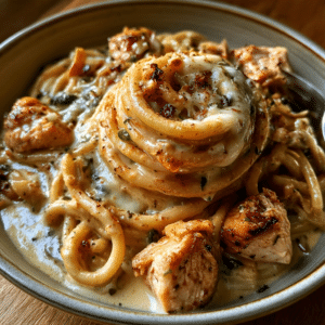 Cozy Cottage Cheese Chicken Tetrazzini Skillet — Creamy Noodle Twirl