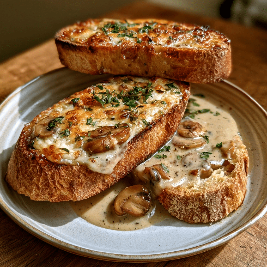 Homestyle Cottage Cheese Cream of Wild Mushroom & Thyme Soup — Crusty Bread Steam Dunk