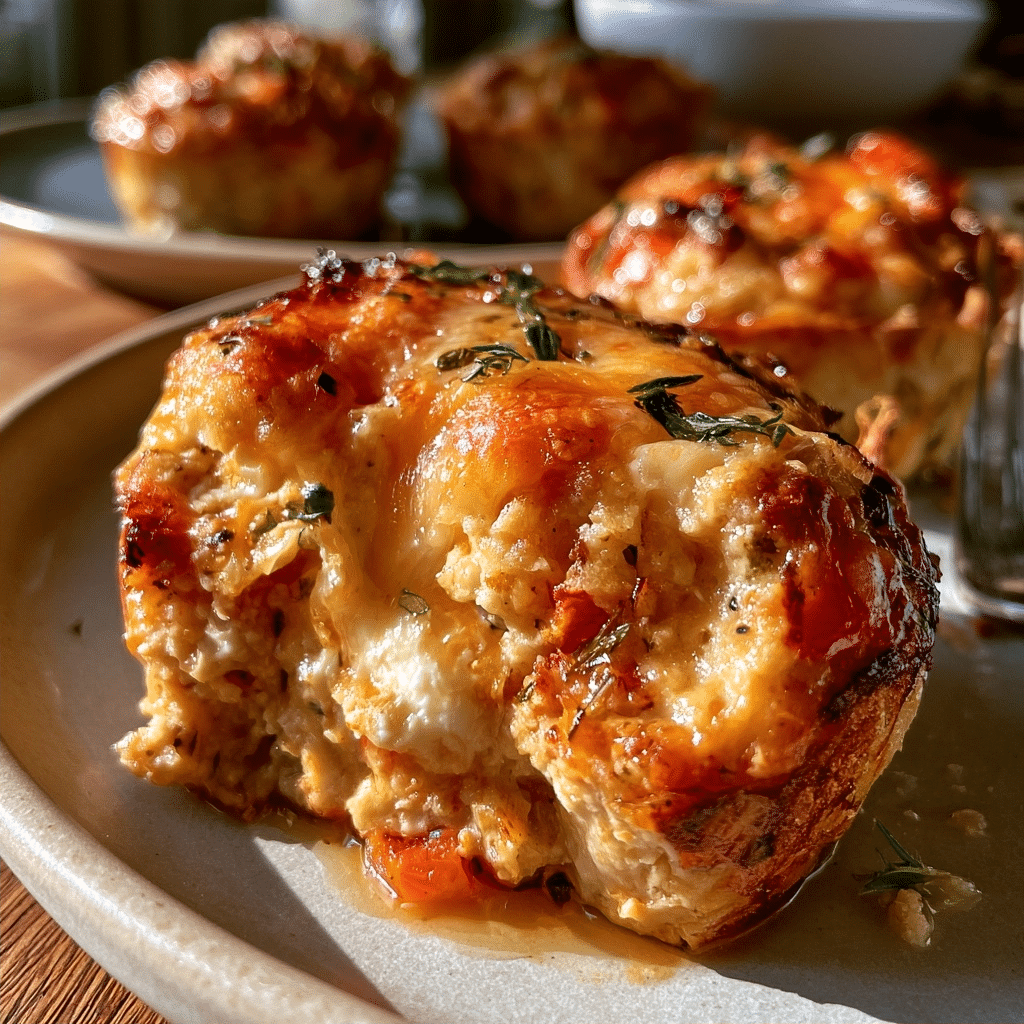 Mini Cottage Cheese Turkey Meatloaf Muffins — Juicy Fork Smash