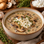 Cottage Cheese Mushroom & Thyme Soup: Creamy Healthy Comfort 2 D388B668 710B 464A A235 40E1862F9897
