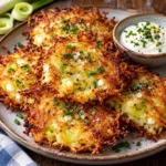 cottage cheese potato leek latkes 1x1
